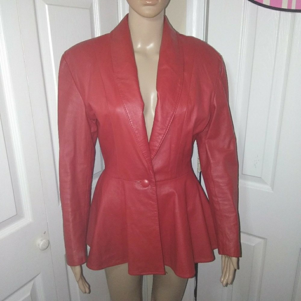 Vintage leather jacket